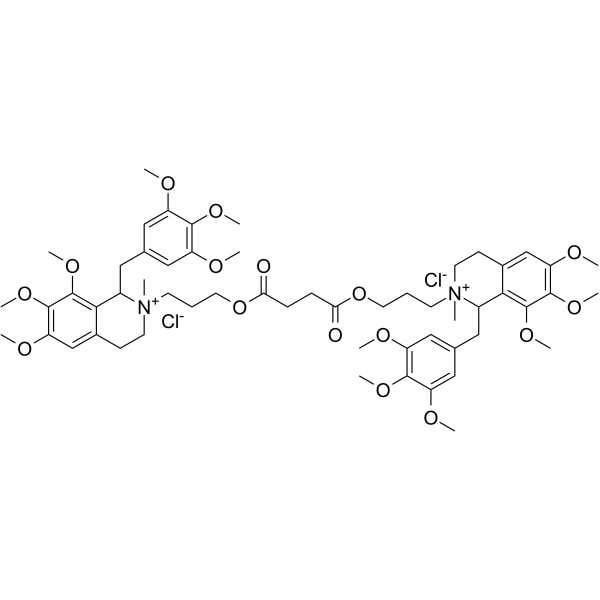 Doxacurium chloride Chemical Structure