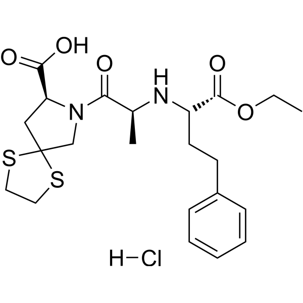 Spirapril hydrochloride Chemical Structure