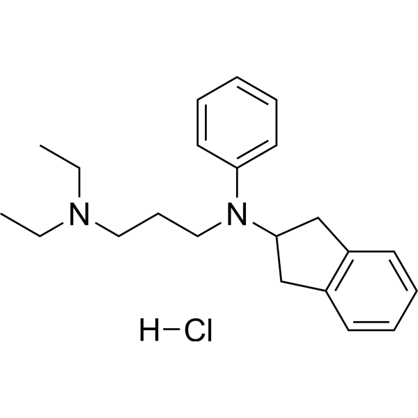 Aprindine hydrochloride Chemical Structure