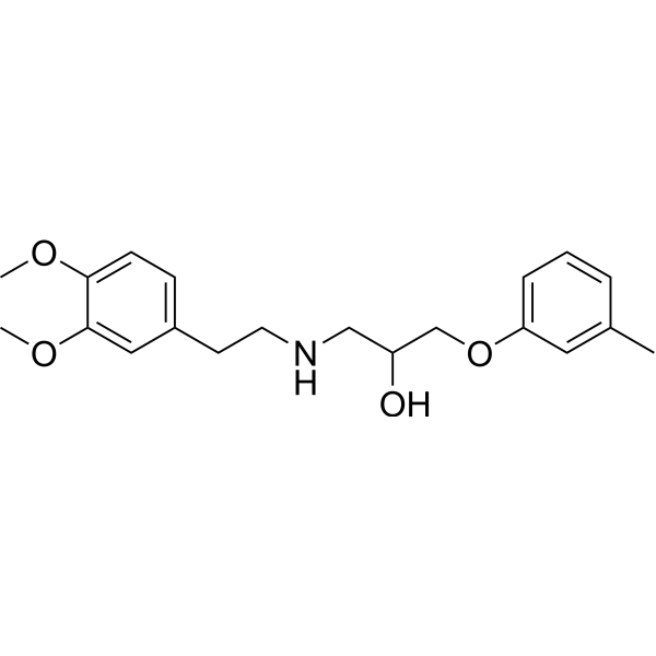 Bevantolol Chemical Structure
