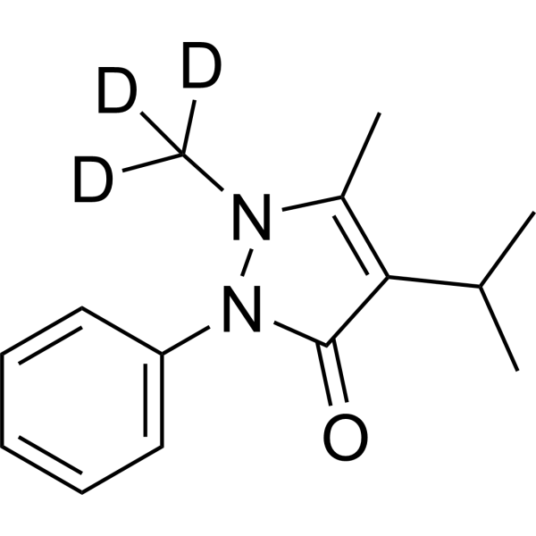 Propyphenazone-d3 Chemical Structure