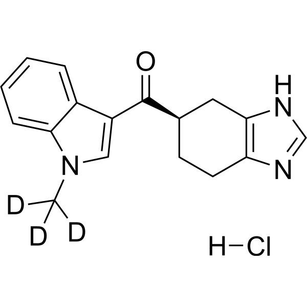 Ramosetron-d<sub>3</sub> hydrochloride Chemical Structure