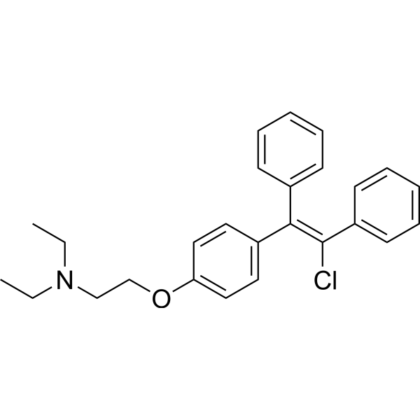 Clomifene Chemical Structure