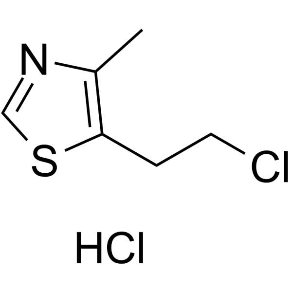 Chlormethiazole hydrochloride Chemical Structure