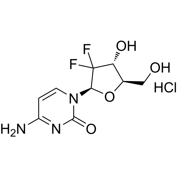 Gemcitabine hydrochloride (Standard) Chemical Structure