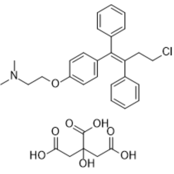 Toremifene citrate Chemical Structure