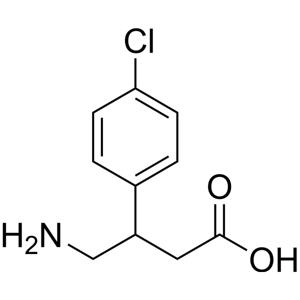 Baclofen Chemical Structure