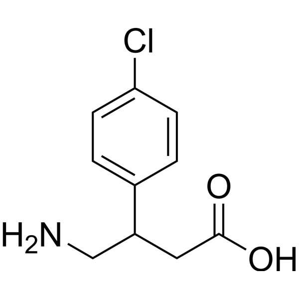 Baclofen (Standard) Chemical Structure