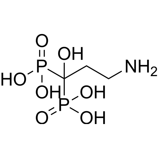Pamidronic acid Chemical Structure