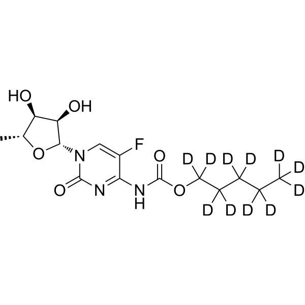 Capecitabine-d<sub>11</sub> Chemical Structure
