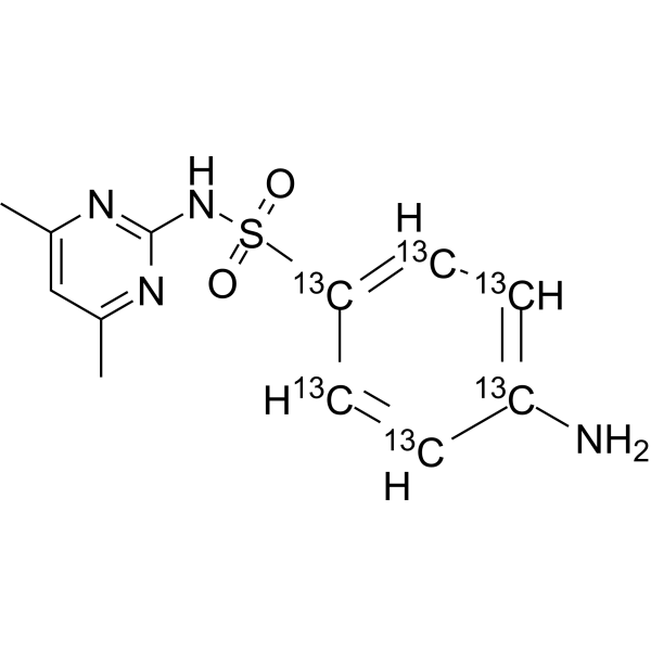 Sulfamethazine-13<em>C6</em>