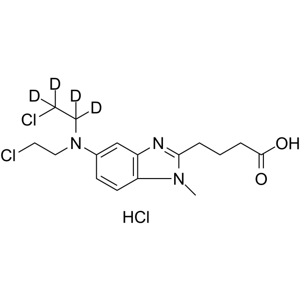 Bendamustine-d4 hydrochloride Chemical Structure
