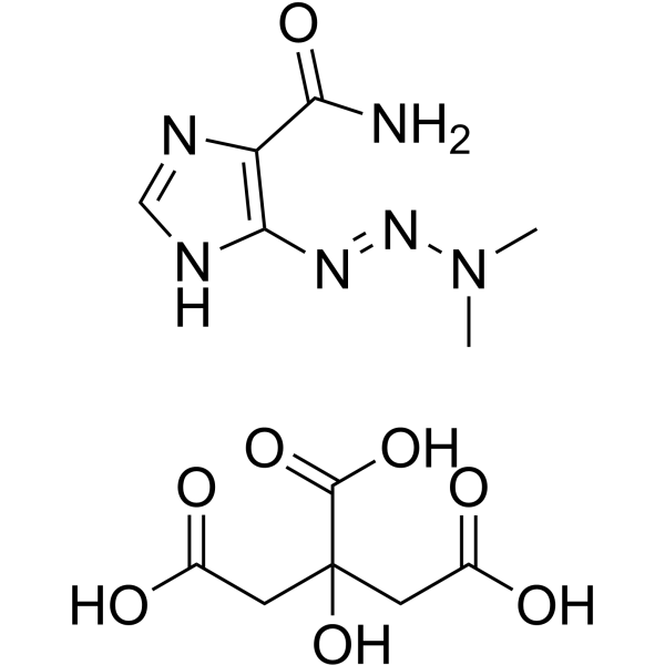 Dacarbazine citrate Chemical Structure