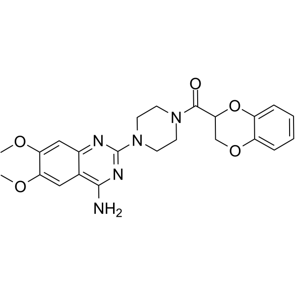 Doxazosin Chemical Structure