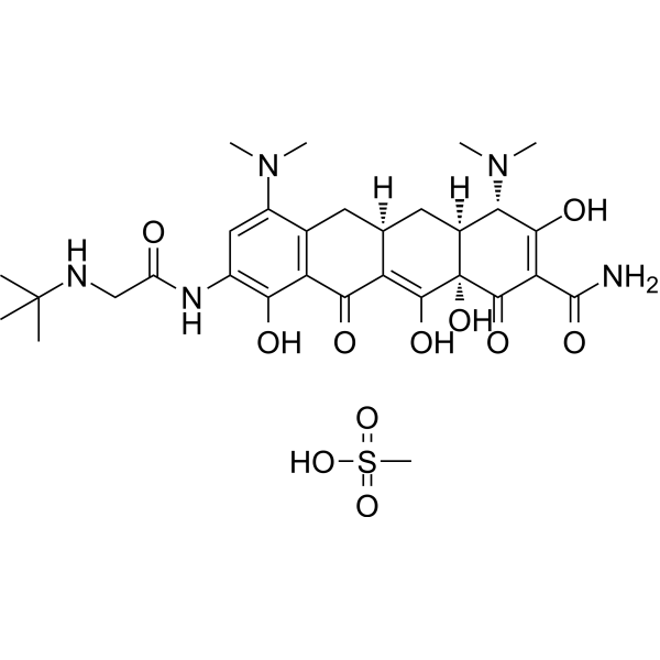 Tigecycline mesylate Chemical Structure