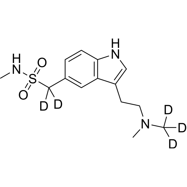 Sumatriptan-d<sub>5</sub> Chemical Structure