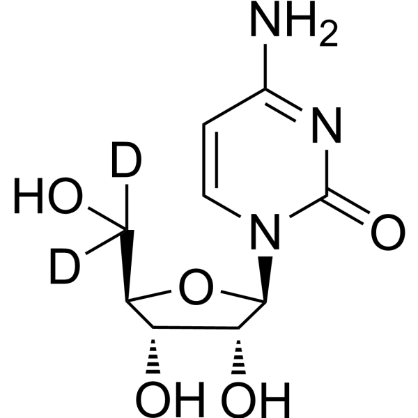 Cytidine-d<sub>2</sub>-1 Chemical Structure