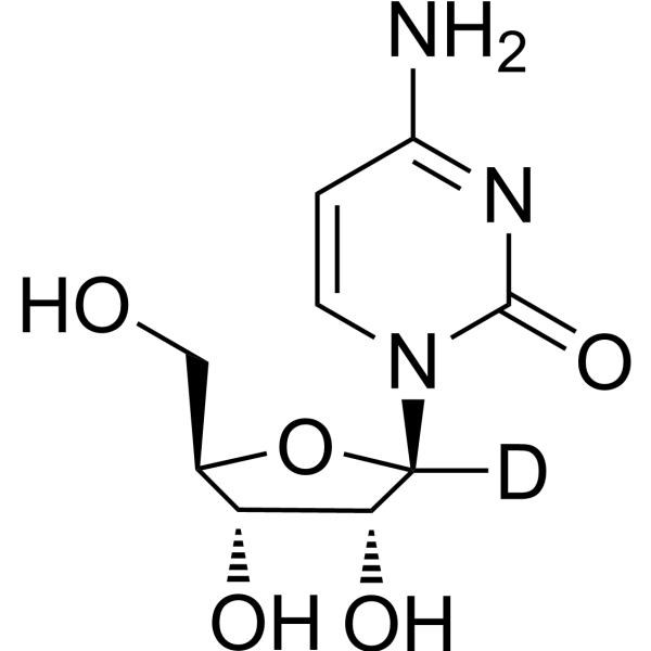 Cytidine-d1 Chemical Structure
