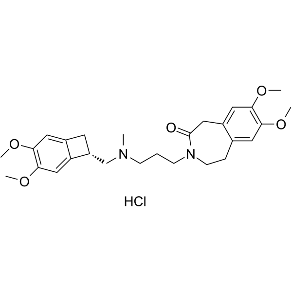 Ivabradine hydrochloride Chemical Structure