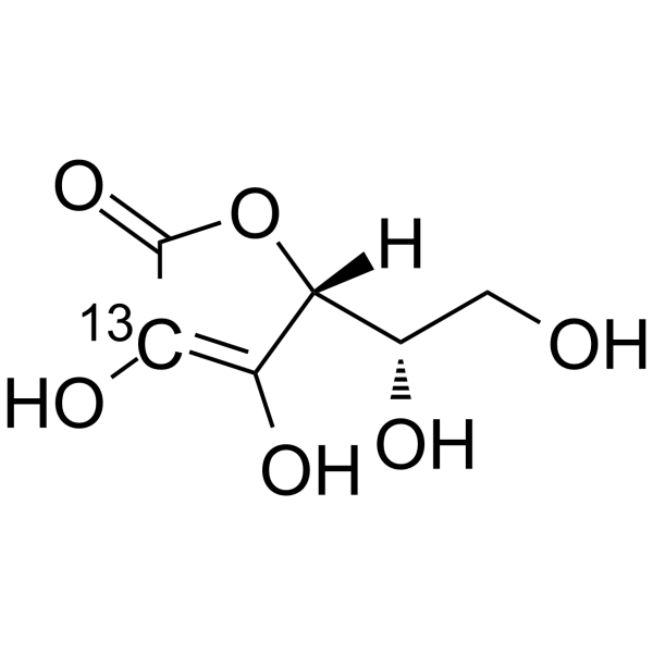 L-Ascorbic acid-13C-<em>1</em>