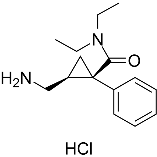 Milnacipran hydrochloride Chemical Structure