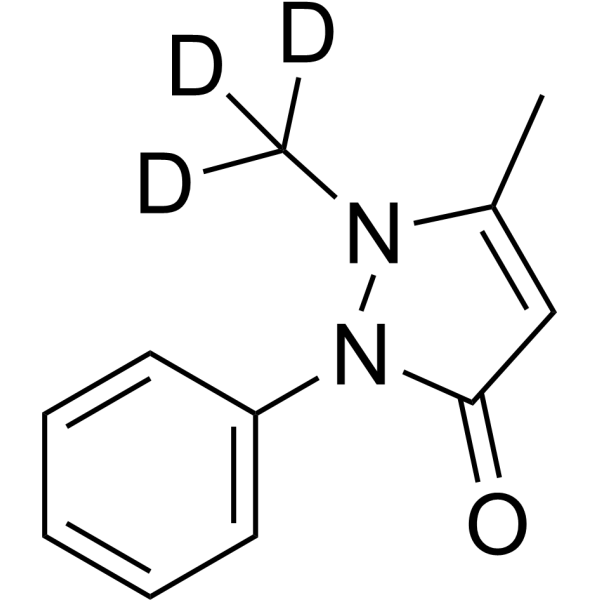 Antipyrine-d<sub>3</sub> Chemical Structure