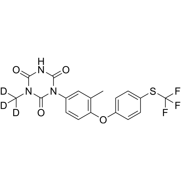 Toltrazuril-d<sub>3</sub> Chemical Structure