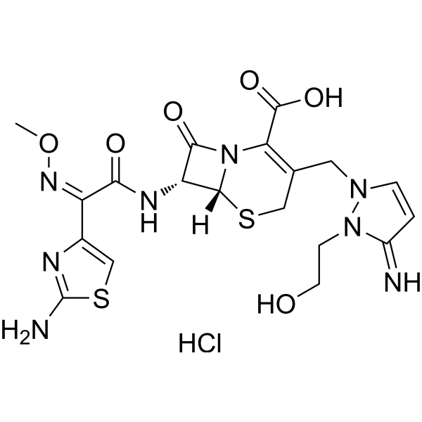 Cefoselis hydrochloride Chemical Structure
