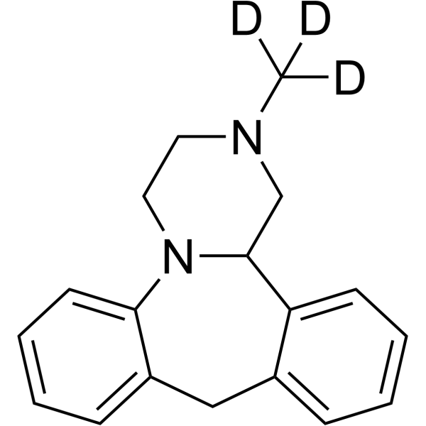 Mianserin-d<sub>3</sub> Chemical Structure