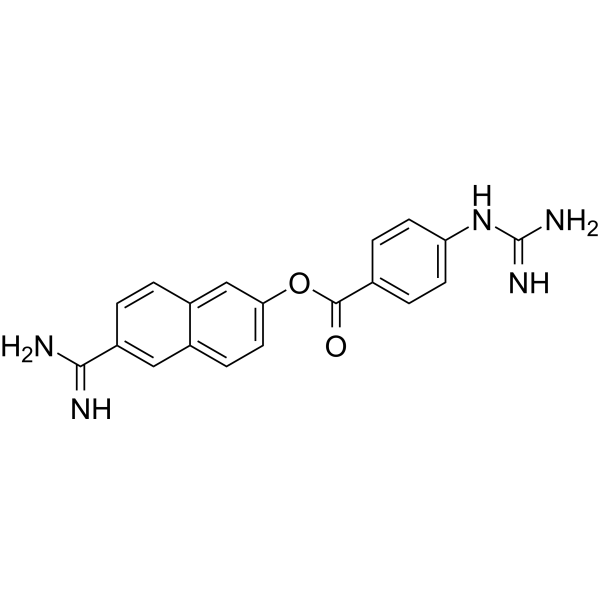 Nafamostat Chemical Structure