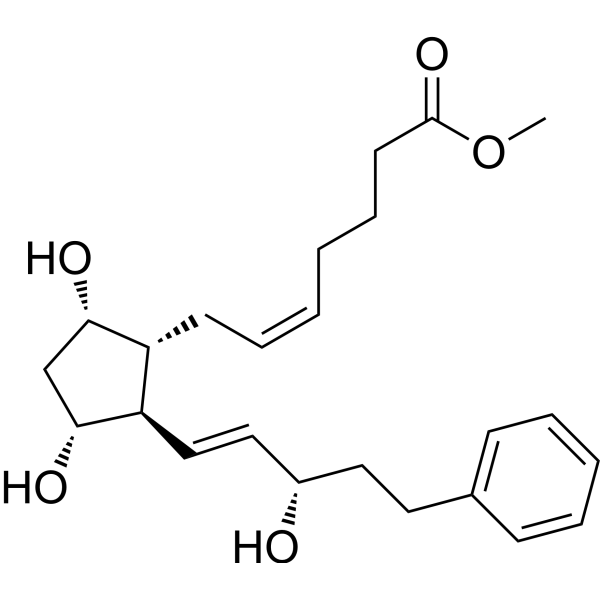 Bimatoprost methyl ester Chemical Structure