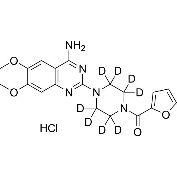Prazosin-<em>d</em>8 hydrochloride