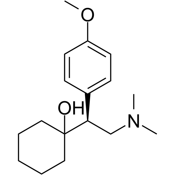 (S)-Venlafaxine Chemical Structure