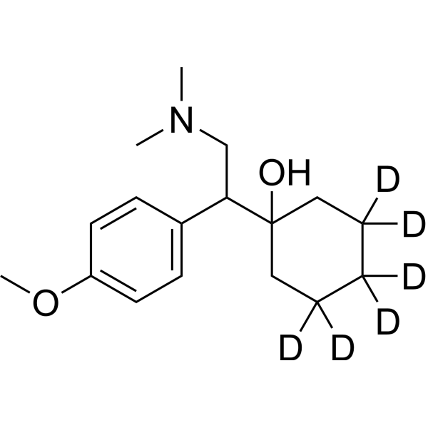 Venlafaxine-d<sub>6</sub> Chemical Structure