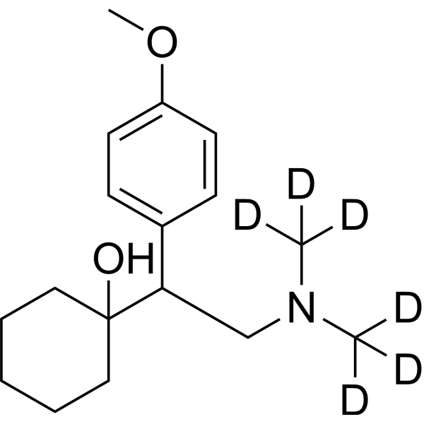 Venlafaxine-d<sub>6</sub>-1 Chemical Structure