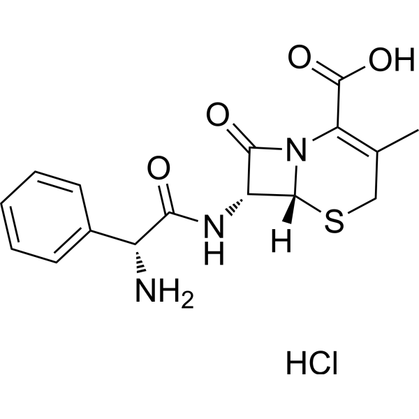Cephalexin hydrochloride Chemical Structure
