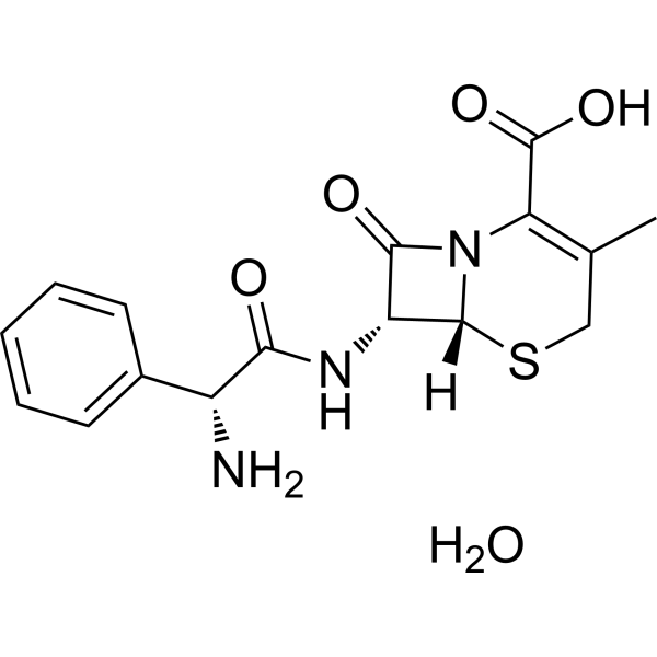 Cephalexin monohydrate Chemical Structure