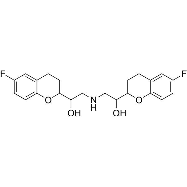 (Rac)-Nebivolol Chemical Structure