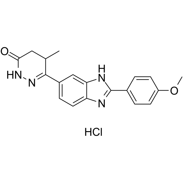 Pimobendan hydrochloride Chemical Structure