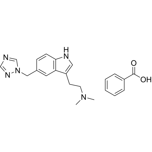 Rizatriptan benzoate (Standard) Chemical Structure