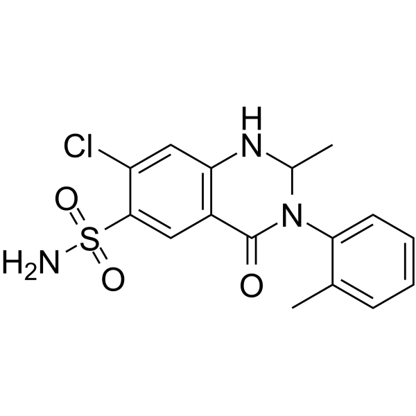 Metolazone Chemical Structure