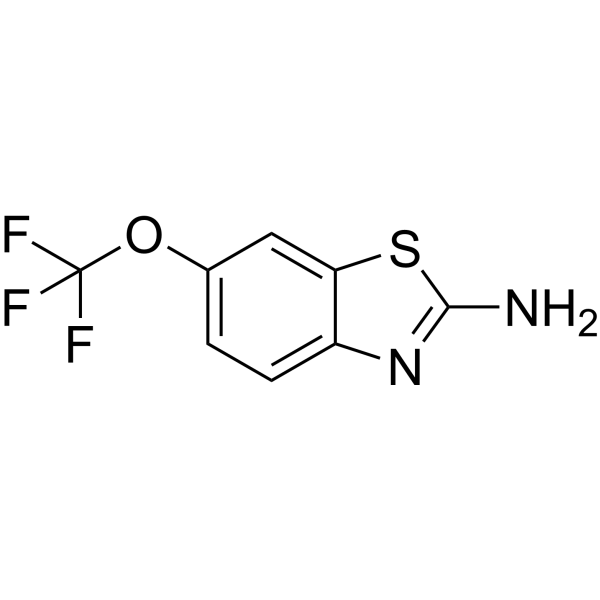 Riluzole (Standard) Chemical Structure