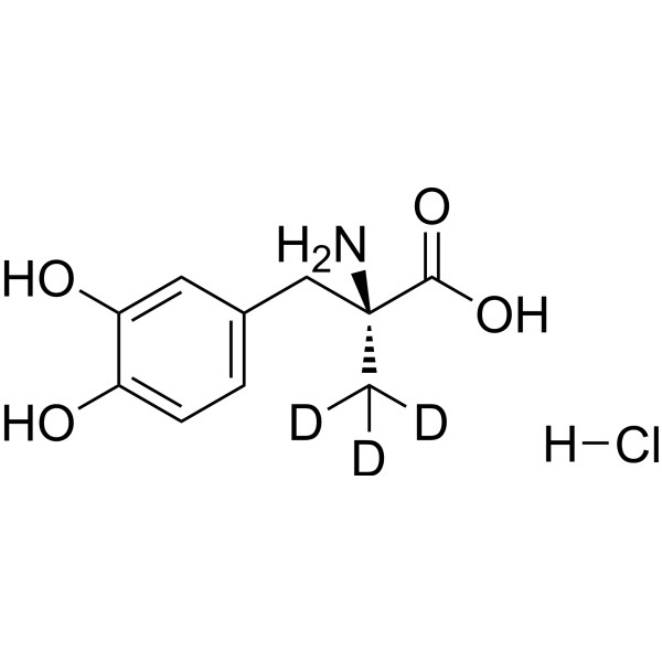 Methyldopa-d<em>3</em> hydrochloride