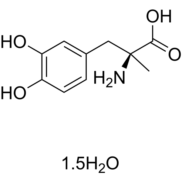 Methyldopa hydrate Chemical Structure