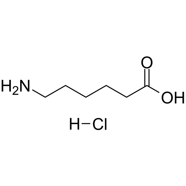 6-Aminocaproic acid hydrochloride Chemical Structure