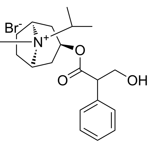 Ipratropium bromide Chemical Structure