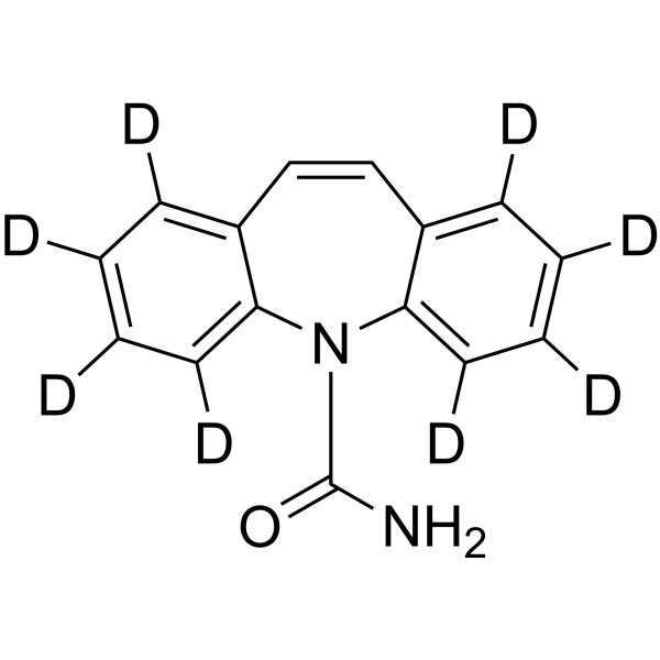 Carbamazepine-(Ph)d8 Chemical Structure