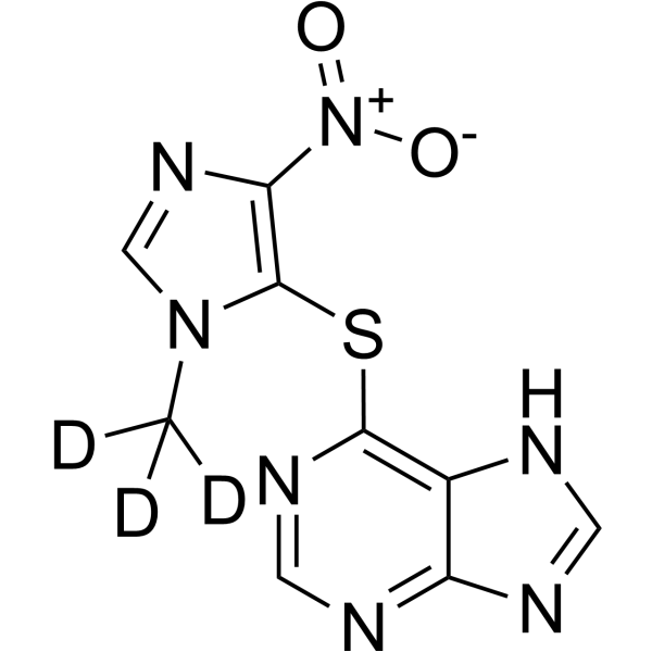 Azathioprine-d3 Chemical Structure