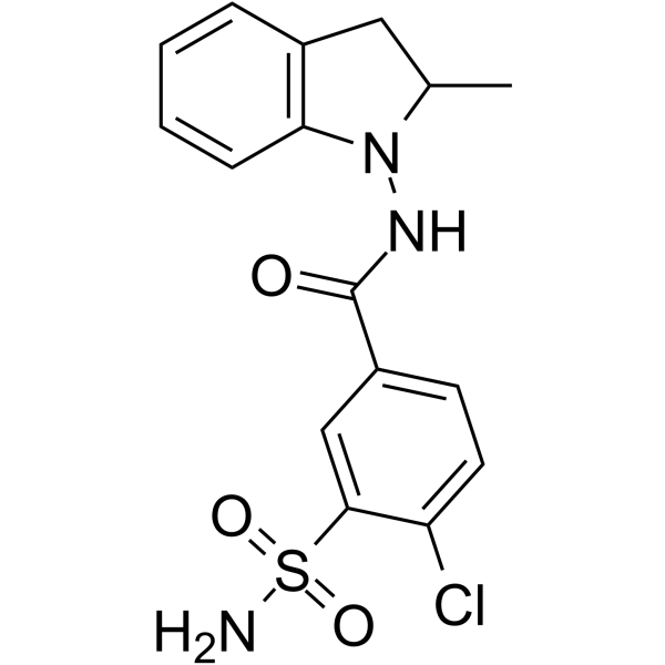 Indapamide Chemical Structure