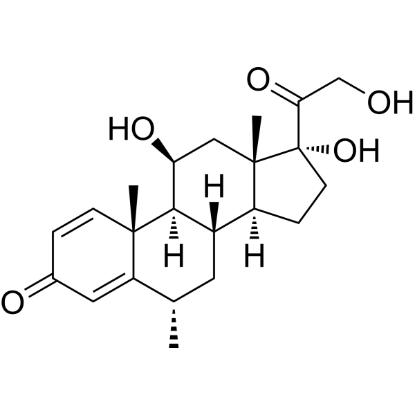 Methylprednisolone Chemical Structure